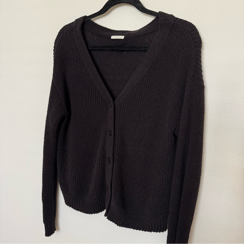 GU Women's Drop Shoulder Sweater Cardigan